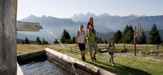 Family holidays in the Valle Isarco